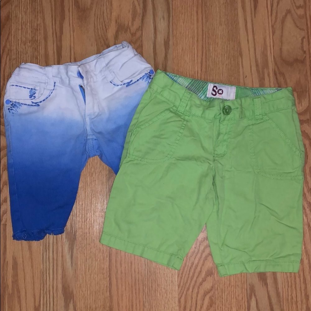 (2) pairs of So shorts size 7 girls